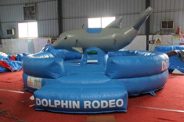 ประเทศจีน เกม Dolphin Rodeo เป่าลม WSP-298 / เกมกีฬาสำหรับผู้ใหญ่หรือเด็ก โรงงาน